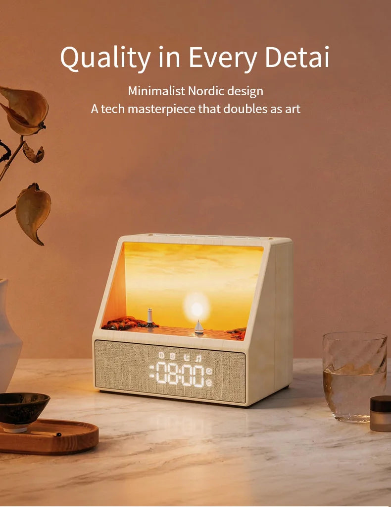TranqRise™ Smart Wake-Up Light.