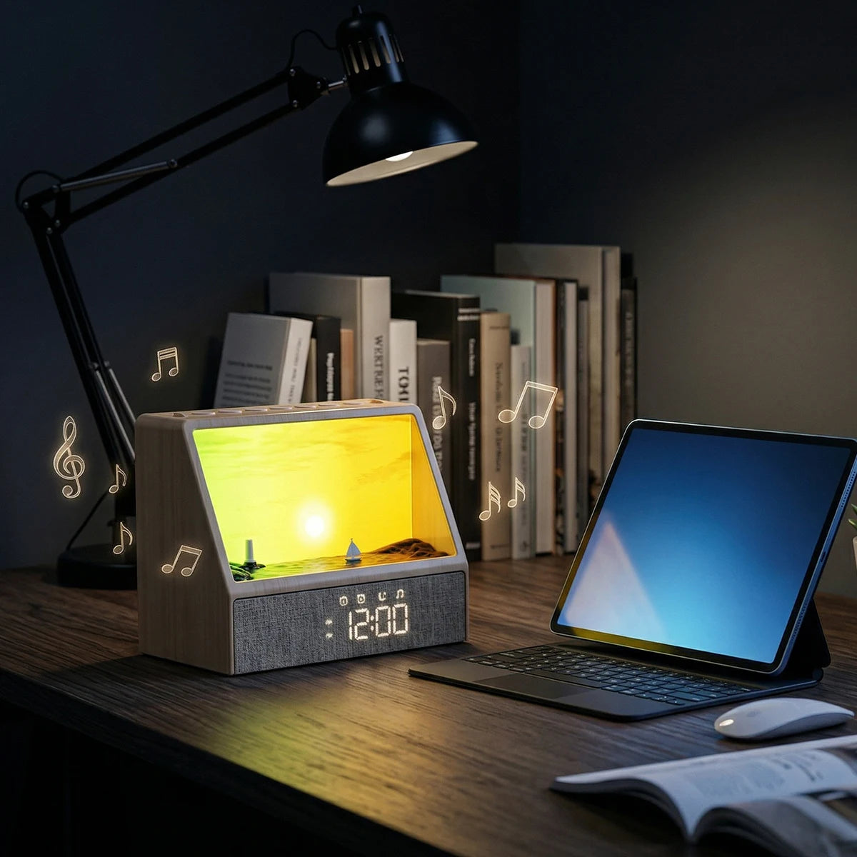 TranqRise™ Smart Wake-Up Light.